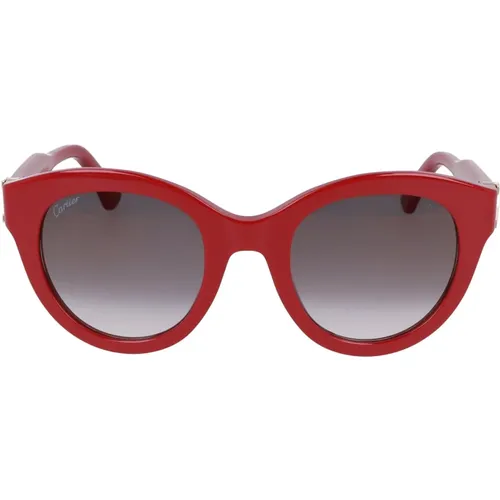 Stilvolle Sonnenbrille Modell 0436S - Cartier - Modalova
