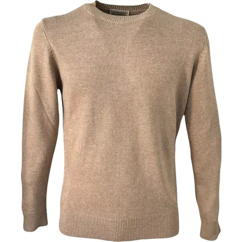 Crew Neck Sweater , male, Sizes: 3XL, 2XL - Cashmere Company - Modalova