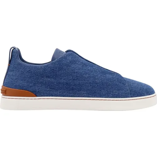 Men's Shoes Sneakers Ss24 , male, Sizes: 11 UK, 8 UK - Ermenegildo Zegna - Modalova