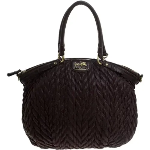 Pre-owned Nylon handbags , female, Sizes: ONE SIZE - Coach Pre-owned - Modalova