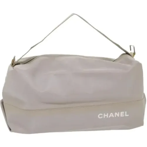 Graue Nylon-Schultertasche - Chanel Vintage - Modalova