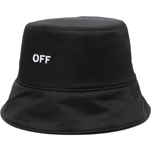 Hats , unisex, Größe: M - Off White - Modalova