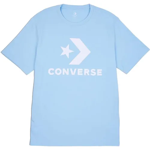 T-Shirt , Damen, Größe: M - Converse - Modalova