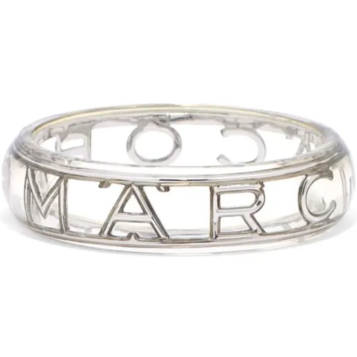 Silver Monogram Logo Bracelet , female, Sizes: ONE SIZE - Marc Jacobs - Modalova