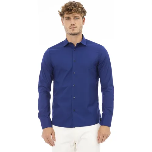 Italian Collar Regular Fit Shirt , male, Sizes: 2XL, XL - Baldinini - Modalova