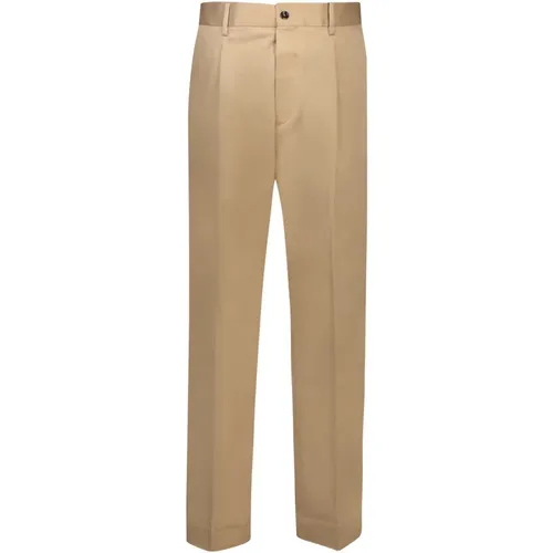 Mens Clothing Trousers Aw23 , male, Sizes: W34, W33, W31, W32 - Dell'oglio - Modalova