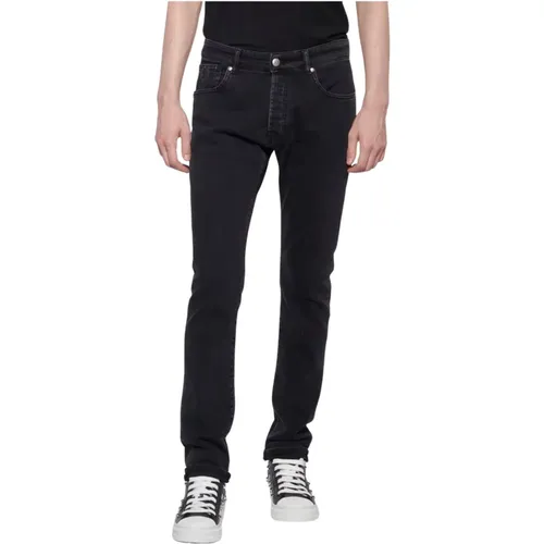 Stylische Slim-fit Jeans , Herren, Größe: W36 - John Richmond - Modalova