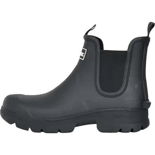 Schwarze Chelsea Stiefeletten Herren - Barbour - Modalova