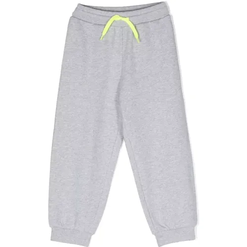 Graue Melange Sweatpants Fendi - Fendi - Modalova