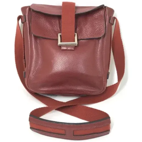 Pre-owned Leather crossbody-bags , female, Sizes: ONE SIZE - Hermès Vintage - Modalova