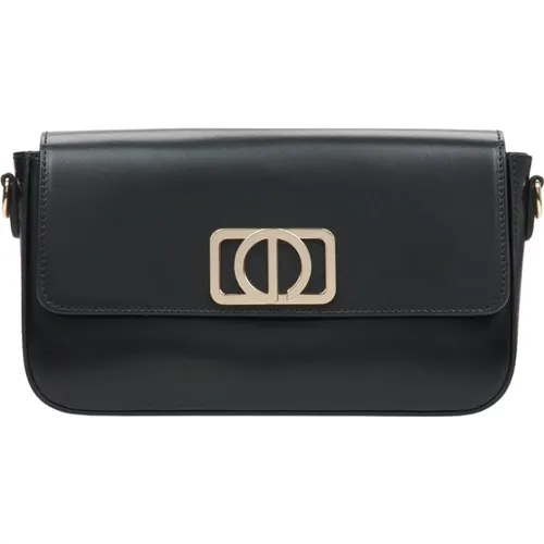 Damen Kleine Schwarze Baguette Handtasche Er00115405 - Estro - Modalova