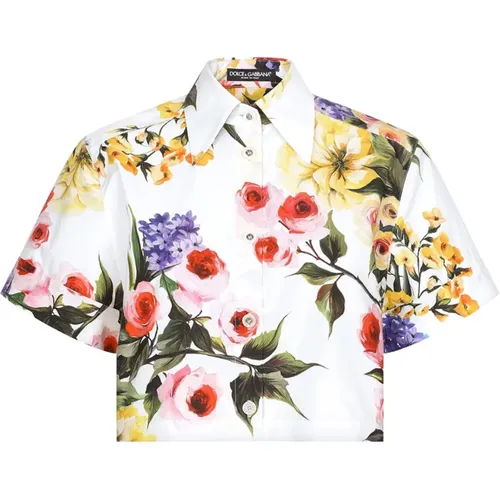 Stylish Shirt with Unique Design , female, Sizes: S, XS - Dolce & Gabbana - Modalova