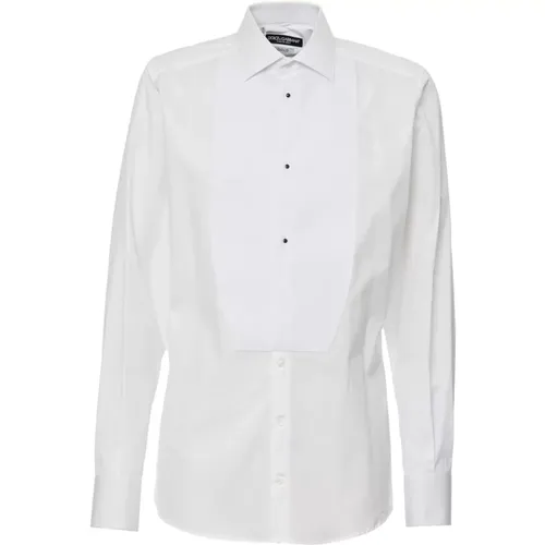 Casual Cotton Shirt , male, Sizes: 5XL, M, L, 3XL, 4XL, 2XL - Dolce & Gabbana - Modalova