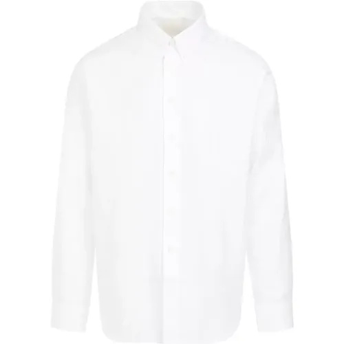 Weiße Baumwollhemd 4G Logo Muster,Weißes Klassisches Hemd - Givenchy - Modalova