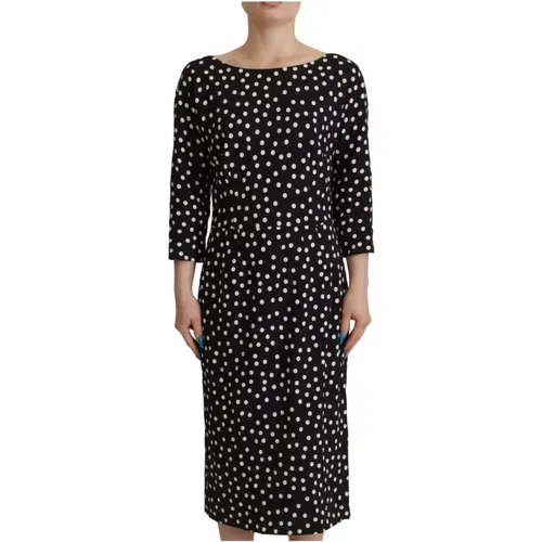 Polka Dot Sheath Midi Kleid - Dolce & Gabbana - Modalova