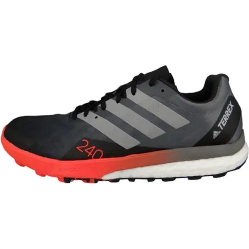 Schnürschuhe Schwarz Männlich , Herren, Größe: 42 1/2 EU - Adidas - Modalova