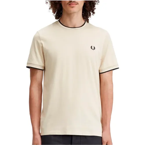 Classic Twin Tipped T-Shirt , male, Sizes: 2XL - Fred Perry - Modalova