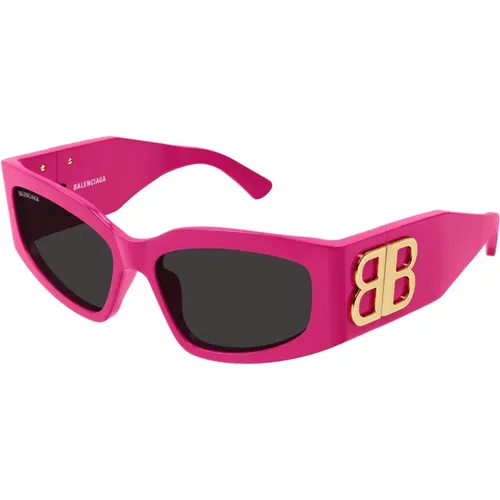 Bb0321S 006 Sunglasses , female, Sizes: 57 MM - Balenciaga - Modalova