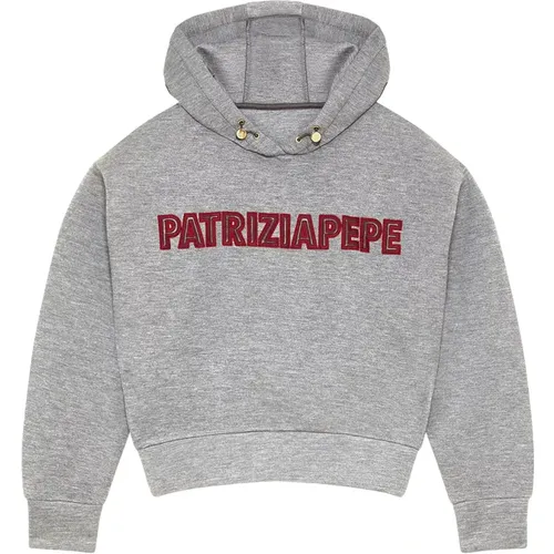 Sweatshirt Oversized Hoodie - PATRIZIA PEPE - Modalova