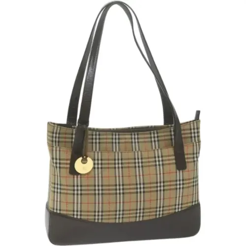 Pre-owned Canvas totes , female, Sizes: ONE SIZE - Burberry Vintage - Modalova