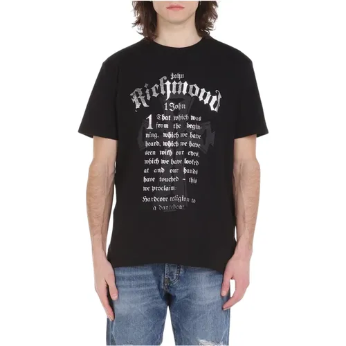 T-Shirt mit dem Druck,T-Shirt - John Richmond - Modalova