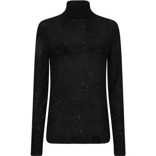 Sequin Sweater Aw24 , female, Sizes: M - Fabiana Filippi - Modalova