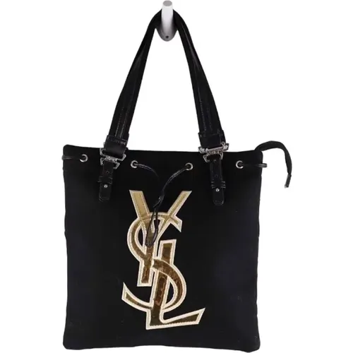 Pre-owned Cotton totes , female, Sizes: ONE SIZE - Saint Laurent Vintage - Modalova