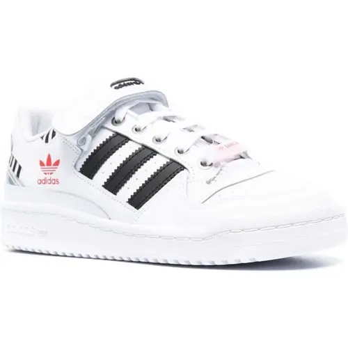 Gym Shoes, Forum Low , female, Sizes: 3 1/2 UK - Adidas - Modalova