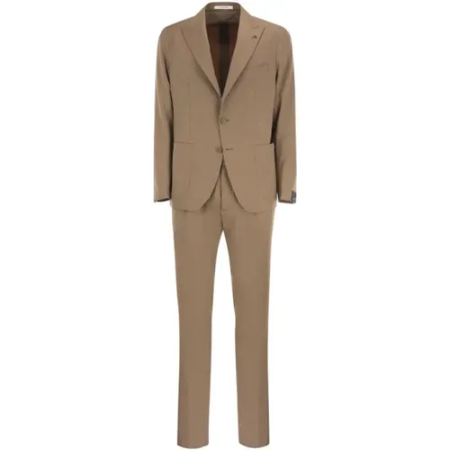 Sophisticated Slim Fit Suit Set , male, Sizes: XL, L, M - Tagliatore - Modalova