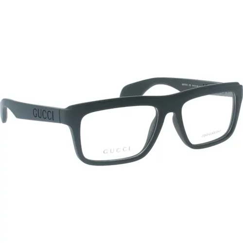 Stilvolle Sonnenbrille Schwarzer Rahmen , Herren, Größe: 54 MM - Gucci - Modalova