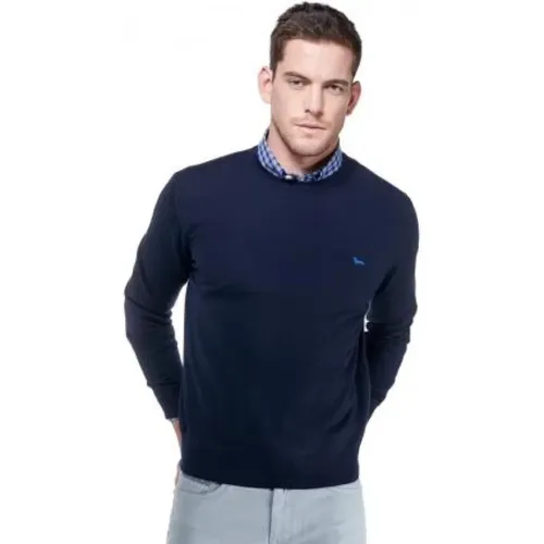 Pullover mit Rundhalsausschnitt , Herren, Größe: L - Harmont & Blaine - Modalova