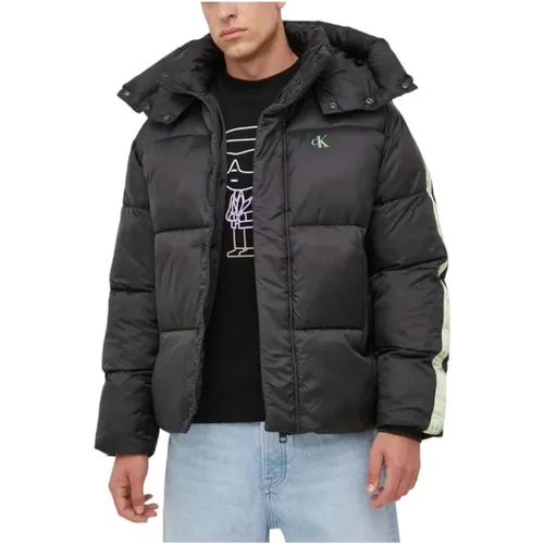Oversize Puffer Jacket , male, Sizes: XL, M, 2XL - Calvin Klein - Modalova