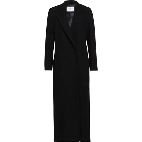 Maxi Blazer Coat mit Transformable Style , Damen, Größe: 2XS - IVY OAK - Modalova