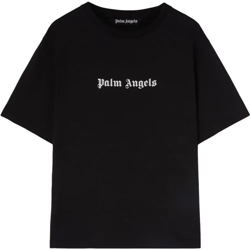 Logo Tee Shirt Modello , male, Sizes: M - Palm Angels - Modalova