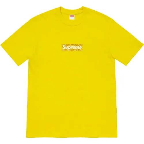 Limitierte Auflage Bandana T-shirt Gelb , Herren, Größe: L - Supreme - Modalova