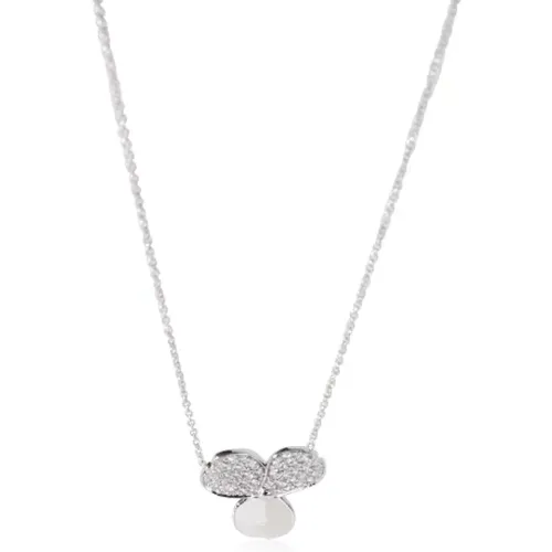 Pre-owned Platinum necklaces , female, Sizes: ONE SIZE - Tiffany & Co. Pre-owned - Modalova