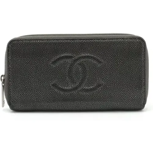 Pre-owned Leather wallets , female, Sizes: ONE SIZE - Chanel Vintage - Modalova