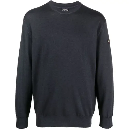 Roundneck sweater , male, Sizes: M - PAUL & SHARK - Modalova