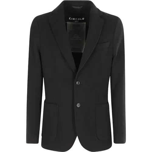 Cashmere Jersey Jacket , male, Sizes: 3XL, XL, L, S, M - Circolo 1901 - Modalova