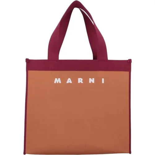 Stilvolle Braune Tote Tasche Marni - Marni - Modalova