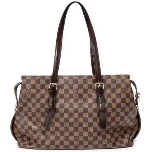 Pre-owned Canvas louis-vuitton-bags , female, Sizes: ONE SIZE - Louis Vuitton Vintage - Modalova