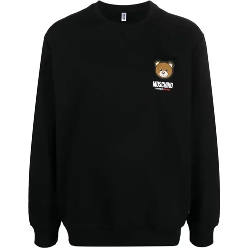 Gemütlicher Teddy Bear Sweatshirt , Herren, Größe: 2XL - Moschino - Modalova