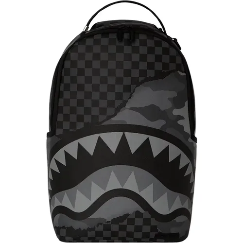 Camo Tear Unisex Backpack , unisex, Sizes: ONE SIZE - Sprayground - Modalova