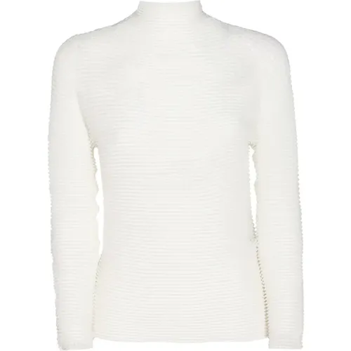 Weiße Pullover für einen stilvollen Look - Issey Miyake - Modalova