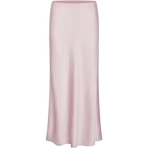 Elegant Acaciabbjoanelle Skirt Light Rose , female, Sizes: S - Bruuns Bazaar - Modalova