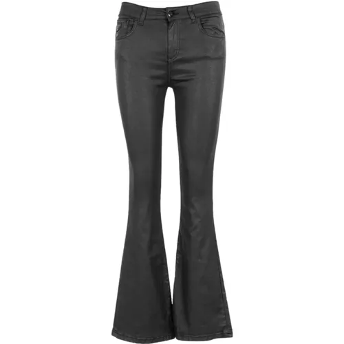 Klassische Schwarze Flared Jeans - Lois - Modalova