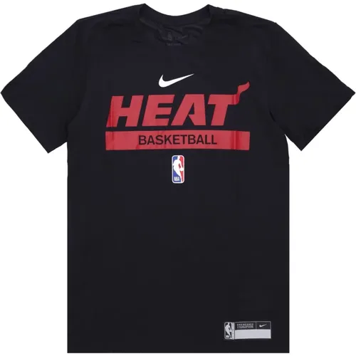 Miami Heat Basketball Practice Tee , Herren, Größe: 2XL - Nike - Modalova