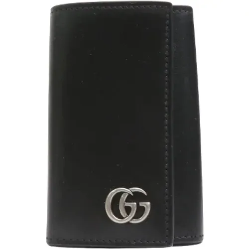 Pre-owned Leather key-holders , female, Sizes: ONE SIZE - Gucci Vintage - Modalova