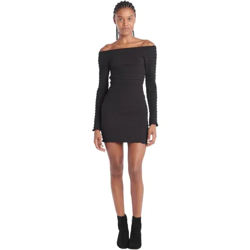 Mini Stretch Dress Polyester , female, Sizes: S, M - L'idée - Modalova