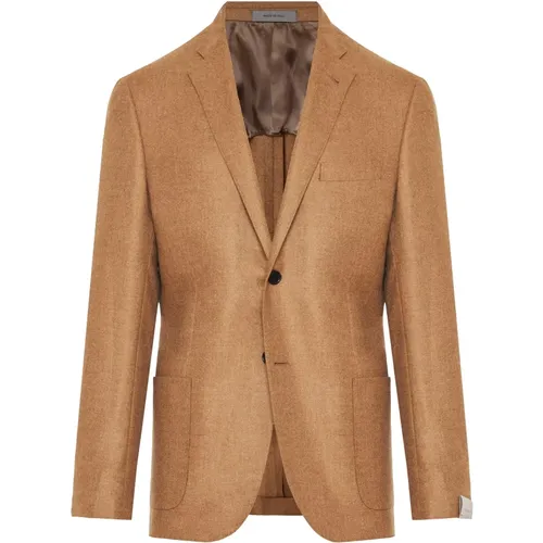 Wool Cashmere Jacket Drop 7 , male, Sizes: M, 2XL, L, 4XL - Corneliani - Modalova